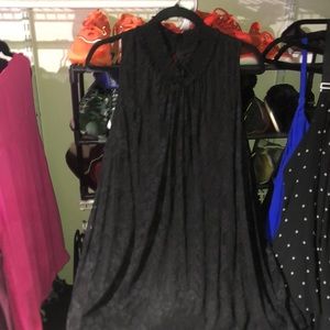 Womens Sleeveless Lace Blouse, size 3x